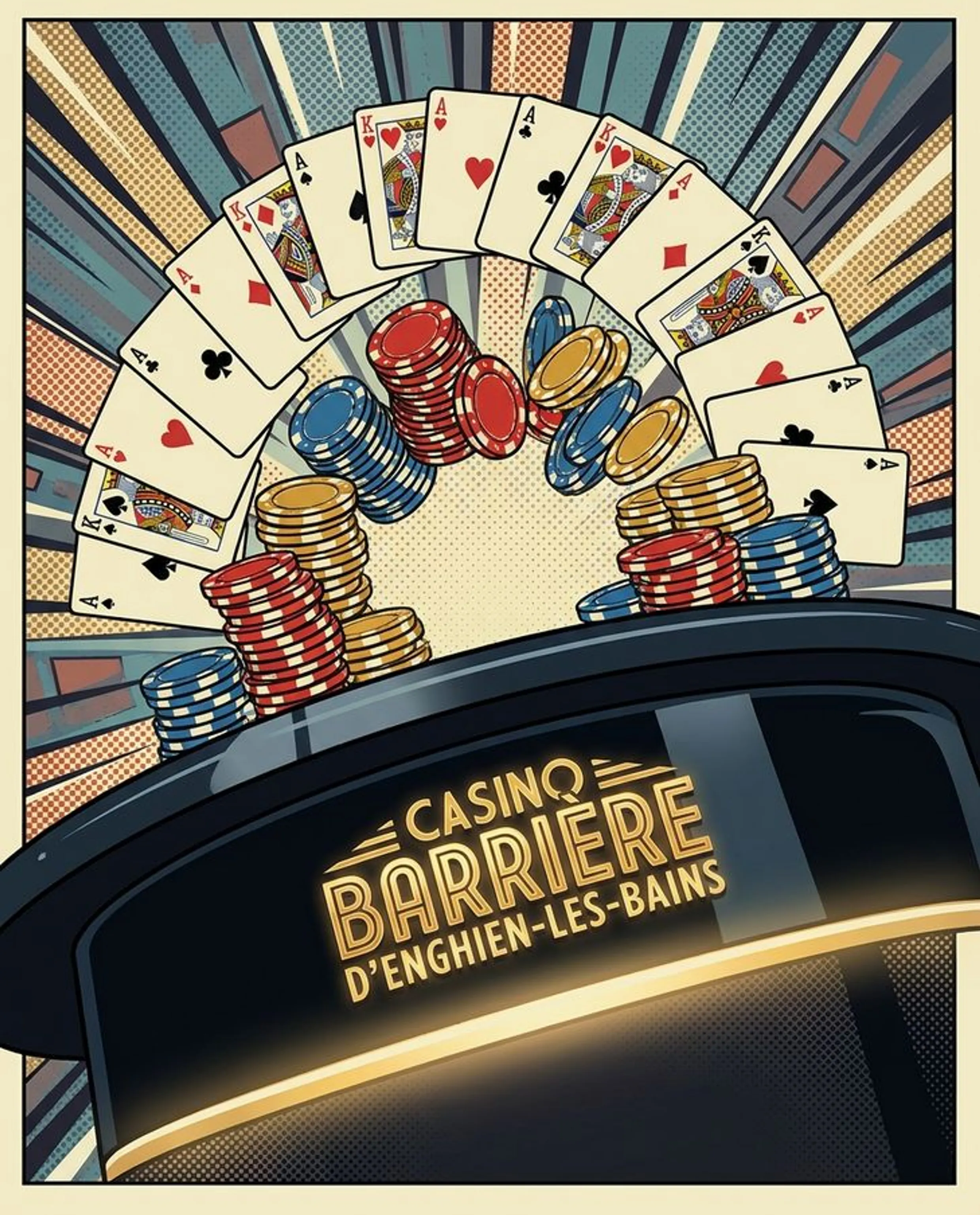 Jouer au poker sur Casino Barrière d'Enghien-les-Bains